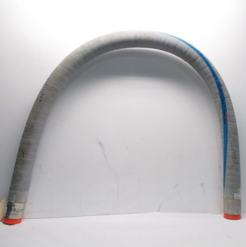 NEW SANITARY COUPLERS 150PSI WP HOSE 103IN LENGTH 3IN TRI-CLAMP D410857