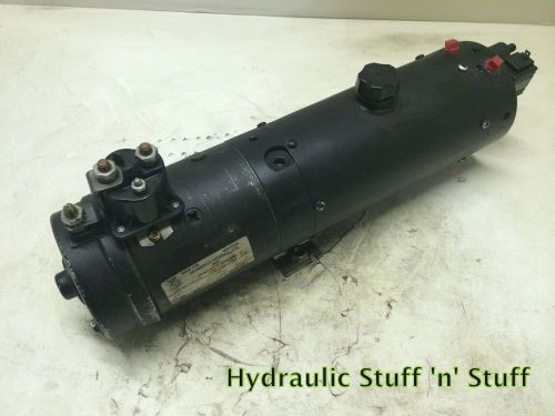 M-652 monarch hydraulics double acting power unit w/ 4.5x8 steel tank for sale
