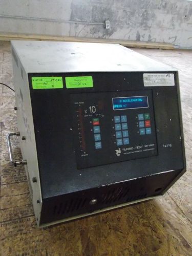 Vacuum Inst Corp Turbo-Test MD-390S Leak Detector