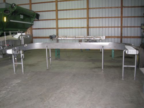 Stainless steel u shaped box/tray conveyor for sale
