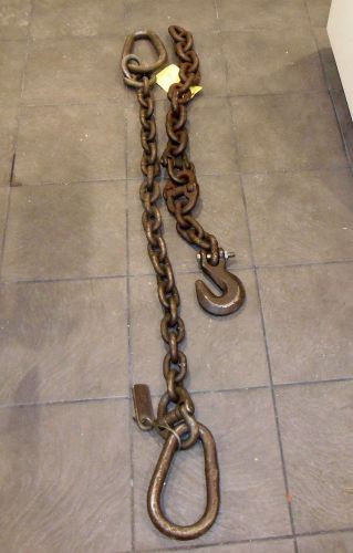 5/8&#034; lifting chain   oblong link on both ends &amp; 5/8&#034; , 60&#034; lifting chain + more for sale
