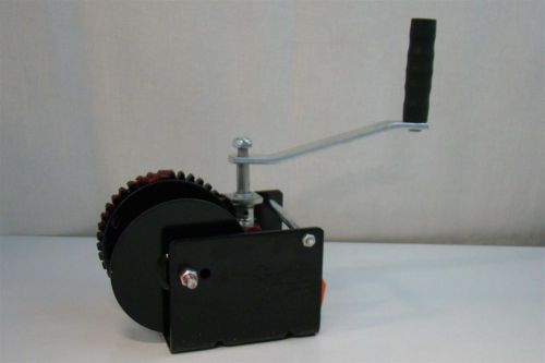 Dutton-Lainson Worm Gear Winch Strap Reel P-BK 2000 lbs. 11002 WG2000