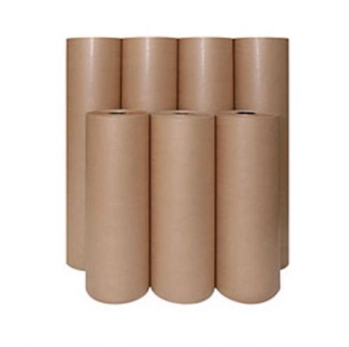 30 x 1080 40# Brown Kraft Shipping Wrapping Paper Roll.