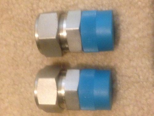 Swagelok 2 each 1&#034; x 1&#034; MPT Stainless Steel Adapter