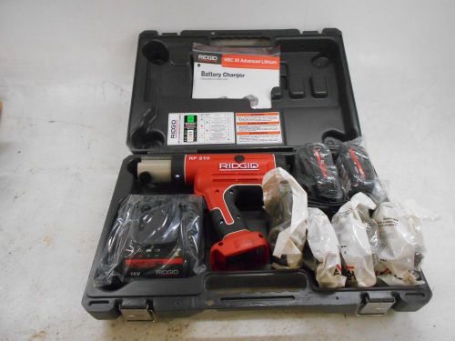 Ridgid rp-210 compact press tool w/four jaws for sale