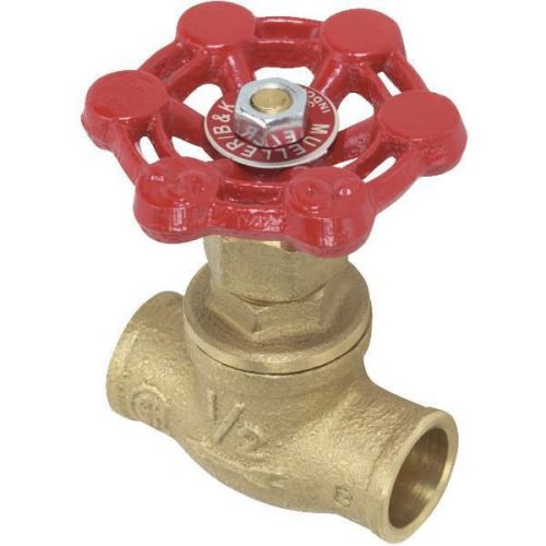 Mueller/b &amp; k 105-504nl cast-brass compression sweat stop-3/4&#034; swt stop valve for sale