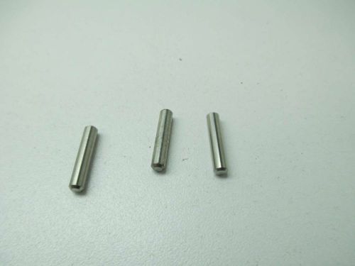 LOT 3 NEW ZENITH 15-56002-0178-1 STAINLESS ROUND KEY 5/8IN LONG 1/8IN OD D394015