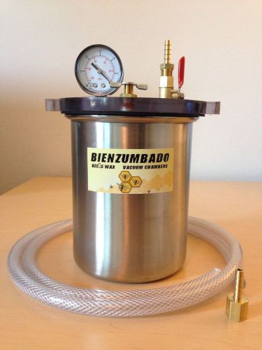 Half  gallon vacuum chamber, degassing silicone, epoxy resin... &amp; more) for sale