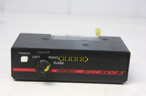 Code 3 arrowstik control head for controlling light bar for sale