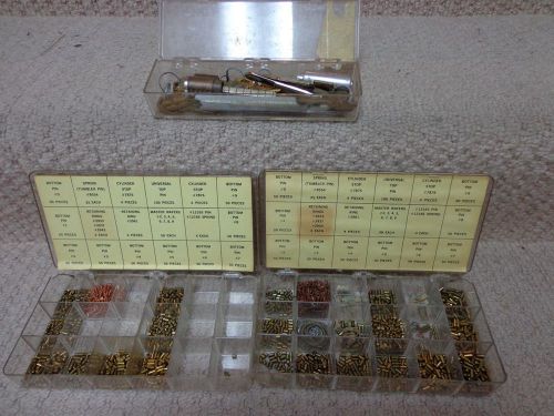 Vintage lock keying kit 1420 re-keying , lot of 2 and accessories for sale