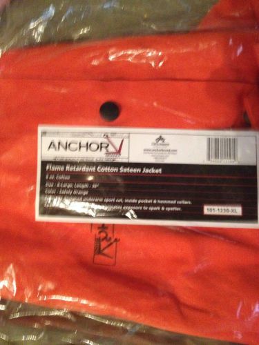 Anchor Flame Resistant Cotton Sateen Jacket (Weldind,spark,fire)