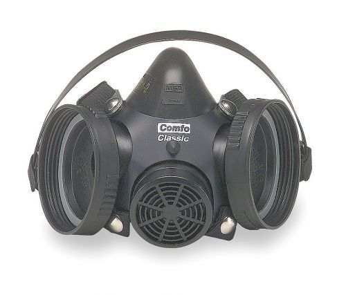 MSA Comfo Classic Black Softfeel Silicone Half Mask Respirator L NIB