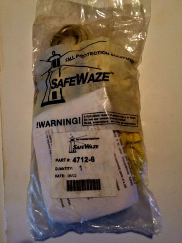 Safewaze shock absorbing lanyard 4712-6 for sale