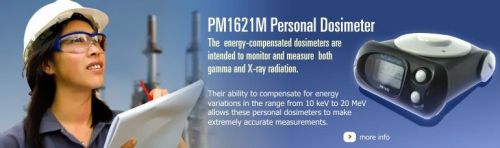 Polimaster PM1621M / X-Ray and Gamma Radiation Personal Dosimeter