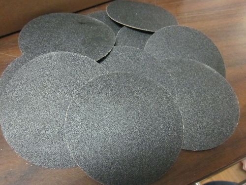 10pc 3&#034; 120grit ROLOC COOKIE DISCS SILICON CARBIDE SANDING DISC ROLL LOCK TYPE R