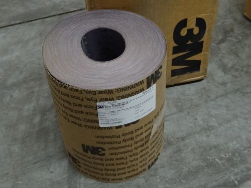 New 3m abrasives 8&#034; x 50yds 241d three-m-ite rb cloth p320 handy shop roll 85362 for sale