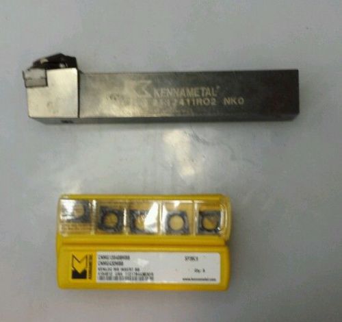 KENNAMETAL DWG 2132411R02 and 22 pcs of CNMG 432 MBB inserts.