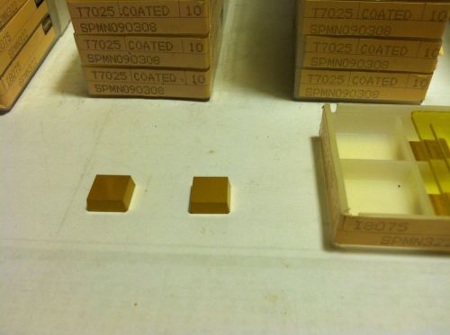 TUNGALOY  SPMN 090308 TIN COATED TUNGSTEN CARBIDE INSERTS