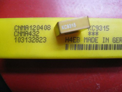 CNMA432 KC9315 KENNAMETAL Indexable Turning Insert