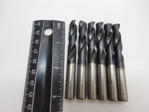 11/32&#034; screw machine drill bits 135 degree pack of 6 hdc06 for sale