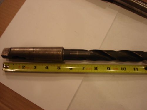 Taper Shank Drill  15/16  with Taper adaptor attached 12 &#034; overall