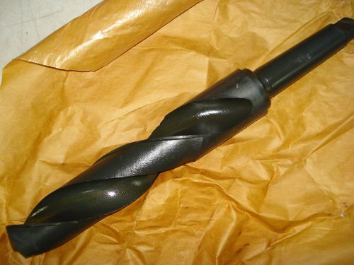 2-15/16&#034; 5mt hss black oxide coated 118 degree taper shank drill |41c| for sale