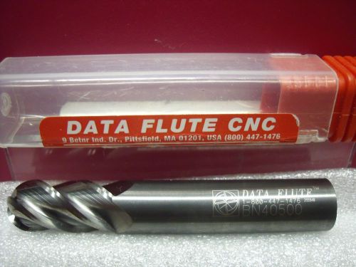 Data flute 1/2&#034; x 1/2&#034; x 1&#034; x 3&#034; 4 fl ssbn-40500 carbide ball end mill-a21-2 for sale