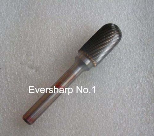 New 1 pcs solid carbide rotary file/burr ballnose 12 mm c1225 burrs shank 6 mm for sale