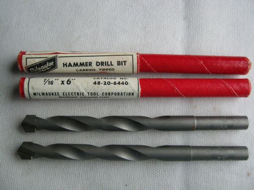 Milwaulkee Hammer twist drill