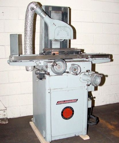 6&#034; w 18&#034; l reid 618-hr surface grinder, roller bearing tbl, pmc, usa made for sale