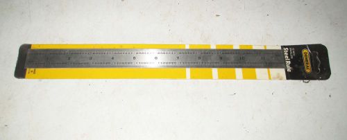 New General Tools No. 1276 12&#034; SS Rule 8 &amp; 16 ths and 32 nds &amp; 64 ths