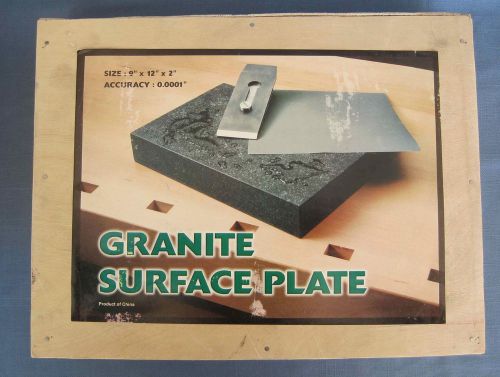 Granite Surface Plate , 9&#034; x 12&#034; x 2&#034; , Accuracy 0.0001
