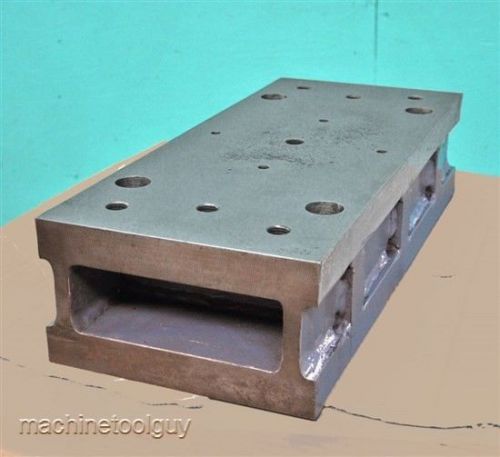 Brown &amp; sharpe duplex 18.5&#034; x 8&#034; bench block - inspection surface plate for sale