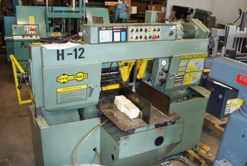 Hyd mech h12a horizontal automatic bandsaw for sale
