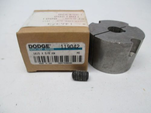 New dodge 119042 1615 x 5/8 kw taper-lock 5/8 in bushing d304298 for sale