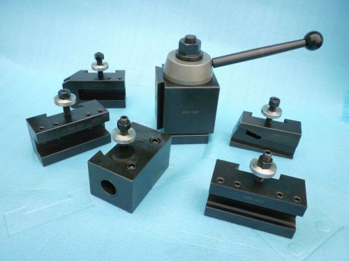 6pcs/set quick change tool post, good for 24&#034; - 40&#034; lathe swing, brand new. for sale
