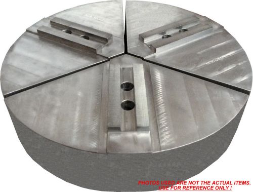 Aluminum round jaws 0.709 groove, 18in dia, 2.50in ht, serr:1.5mmx60-b12 chucks for sale