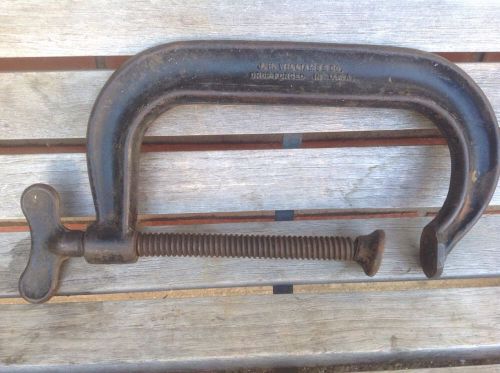 Vintage C Clamp J.H. Williams and Co. No. 408 Body Builders Clamp, U.S.A.
