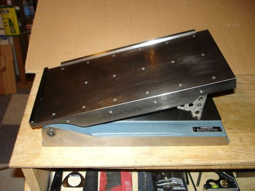 Brown &amp; sharpe sine plate, #925-100, 2.5x6x13, nice for sale