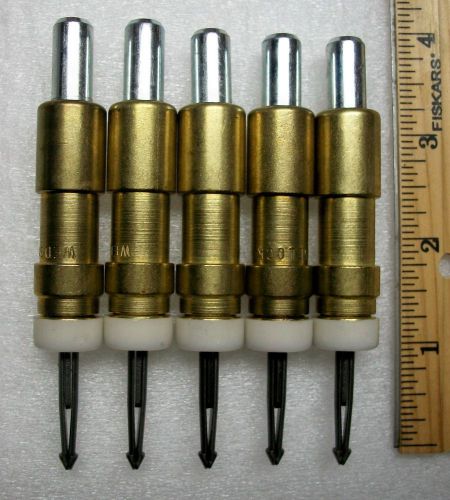 5- New 4.5 Metric Cylindrical Clecos 0 - 1/2&#034; grip Wedgelock Cleco CBX-BF-4.5-PC