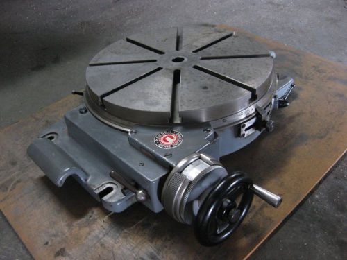 Hauser 12&#034; super precision low profile rotary table. swiss made. 360mm. superb! for sale