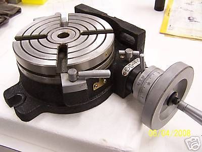 NEW 6&#034; PRECISION ROTARY TABLE     W465