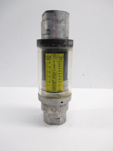 Hedland 801050 1-1/4in npt 5-50gpm flow meter d412019 for sale