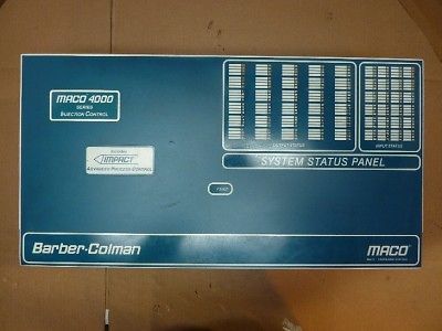 Barber colman maco 4000 injection control 4nac-200gb-d00-b-00 #23903 for sale