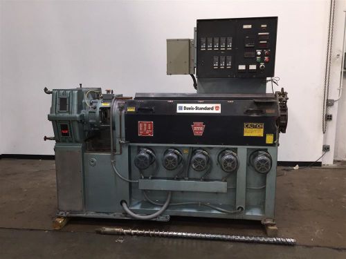 2.5&#034; davis standard model 25in25 single screw extruder, 24:1, air cooled, 40 hp for sale