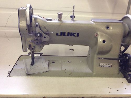 Juki   lu-563  walking foot  big bobbin +reverse  110v industrial sewing machine for sale