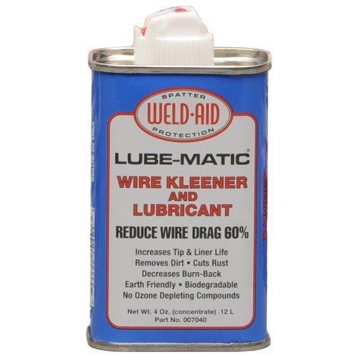Weld-Aid Lube-Matic Wire Kleener and Lubricant  5 oz