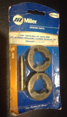 Miller .035 Drive Roll Kit, Solid Wire Part. 079595