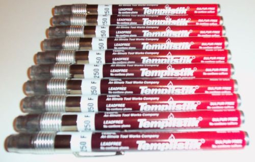 10 new 250 f / 121 c tempilstik tempil temperature indicating markers for sale