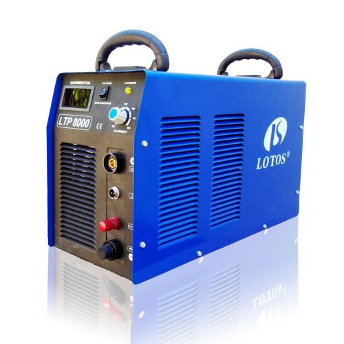 Lotos ltp8000 80a pilot arc inverter igbt air plasma cutter free shipping for sale